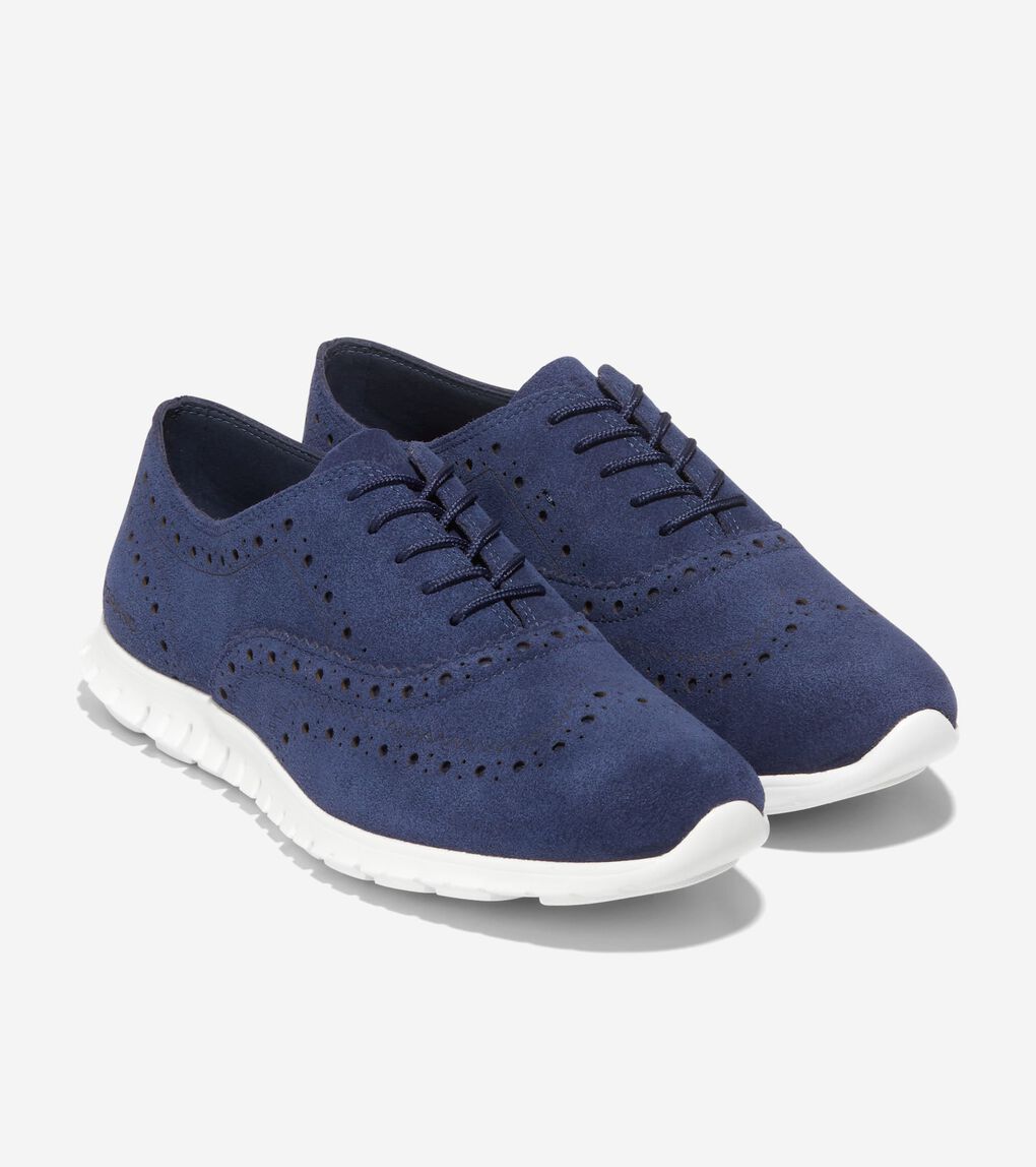 Women's ZERØGRAND Wingtip Oxford 